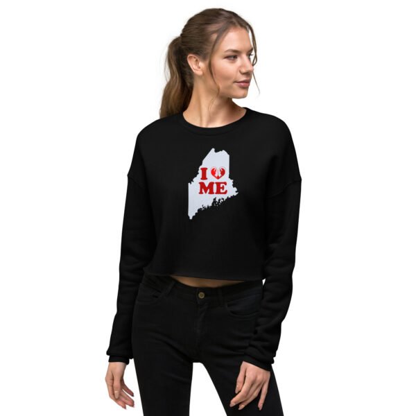 I Heart ME - Crop Sweatshirt - Image 2