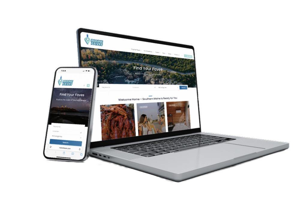 Maine Faves on mobile or desktop