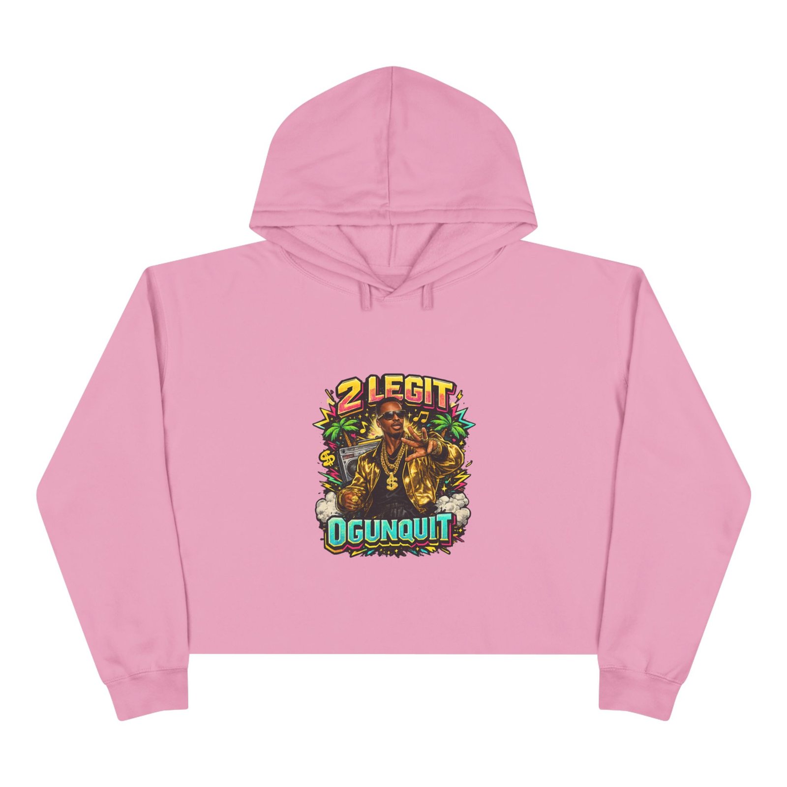 2 Legit Ogunquit - Crop Hoodie - Image 11