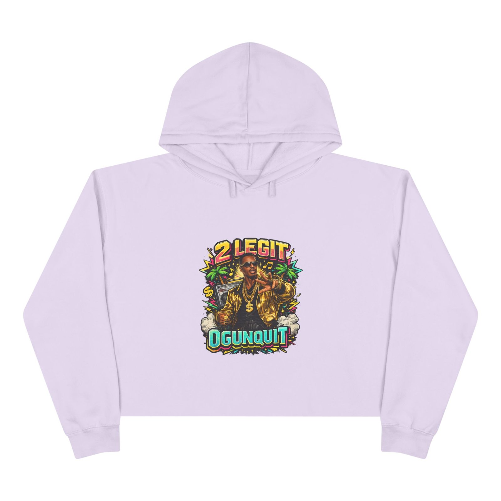 2 Legit Ogunquit - Crop Hoodie