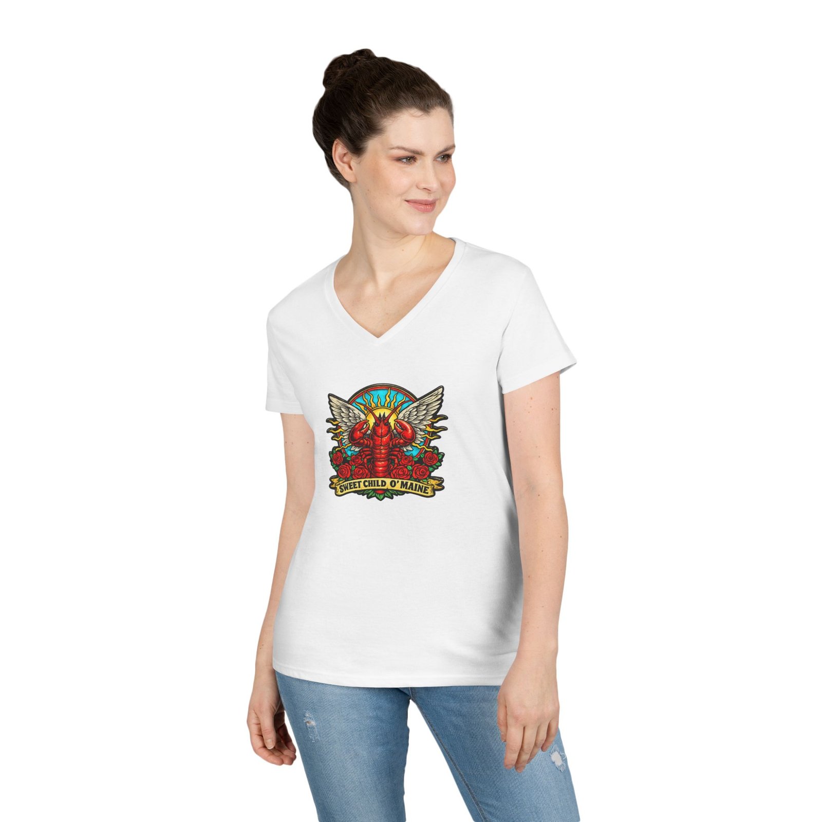 Sweet Child O' Maine - Women's V-neck - Image 6