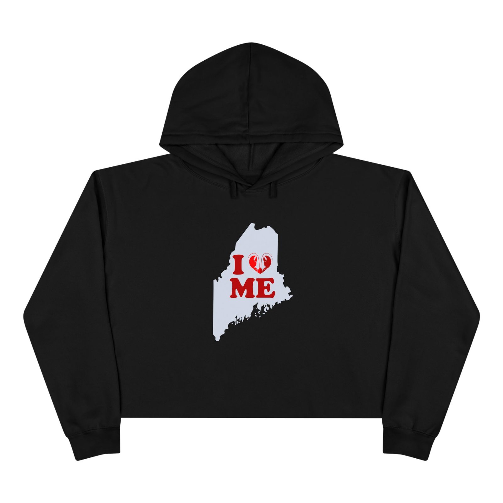 I Heart ME - Crop Hoodie - Image 4