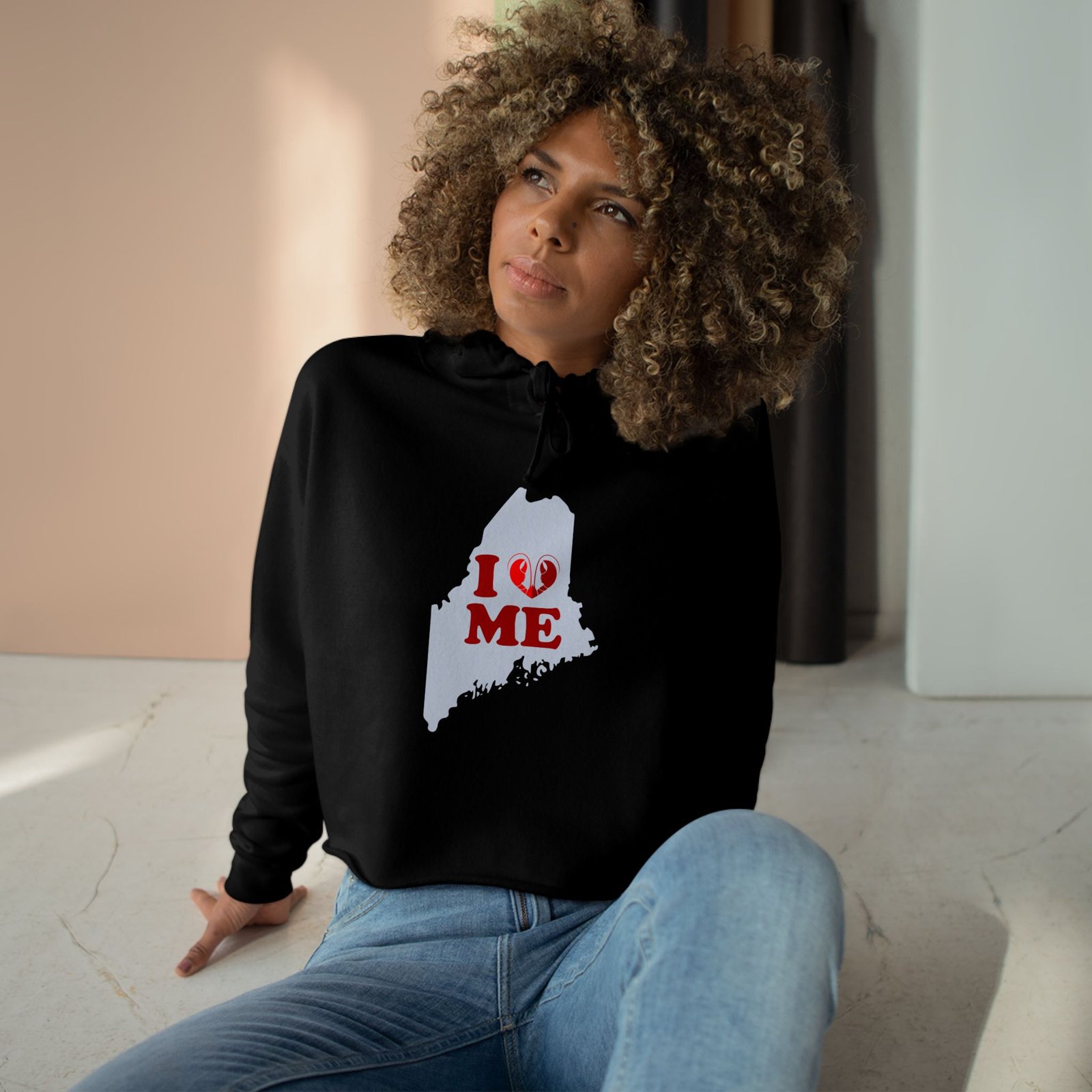 I Heart ME - Crop Hoodie - Image 6