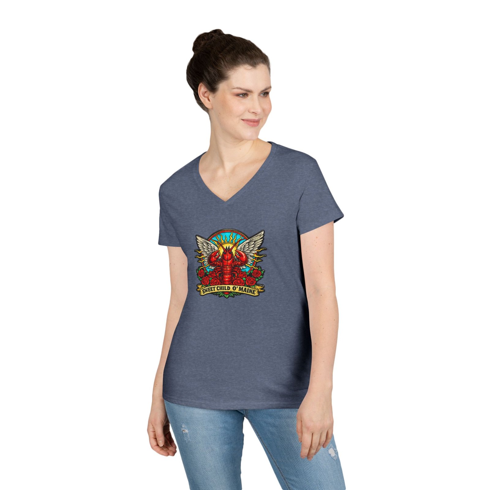 Sweet Child O' Maine - Women's V-neck - Image 3