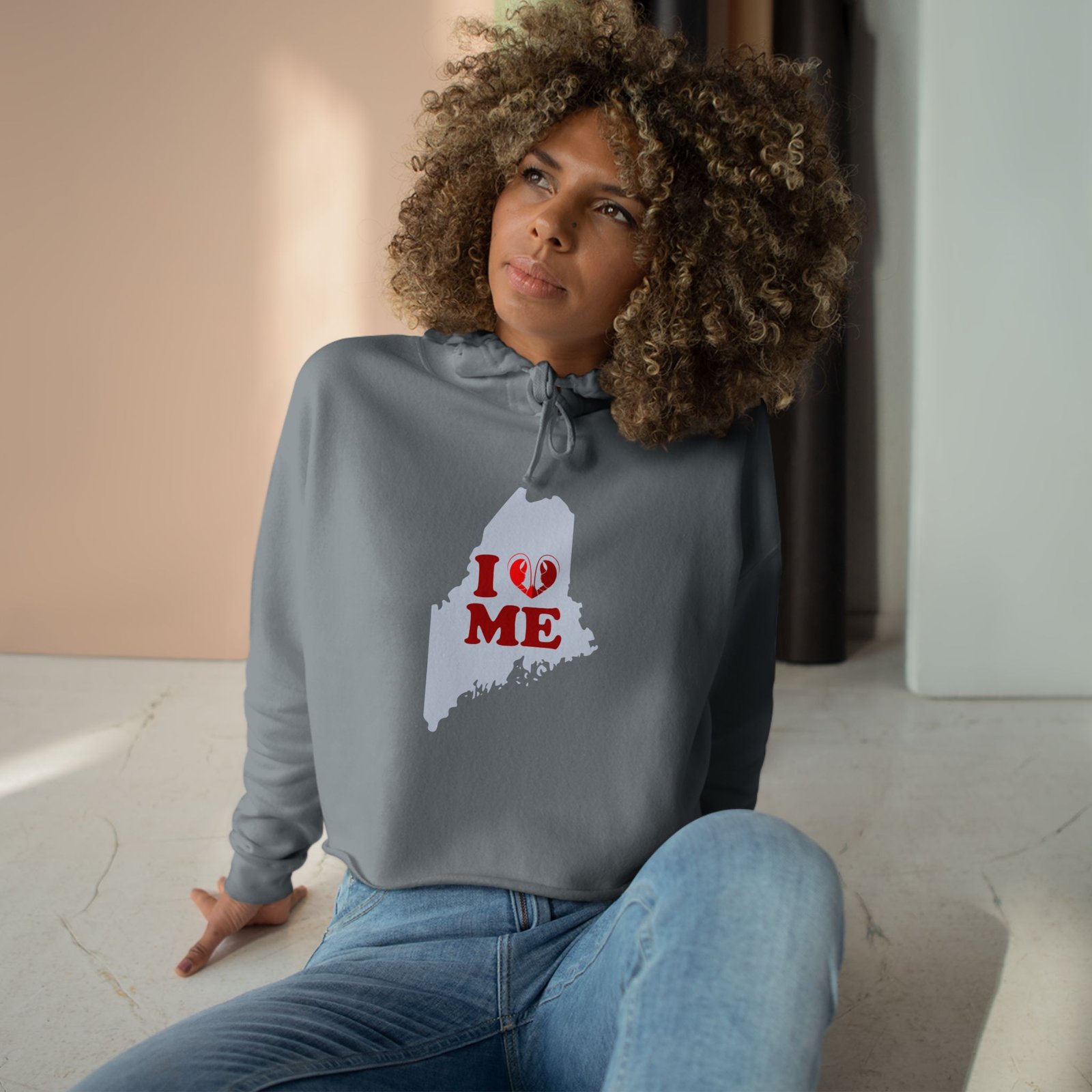 I Heart ME - Crop Hoodie - Image 12