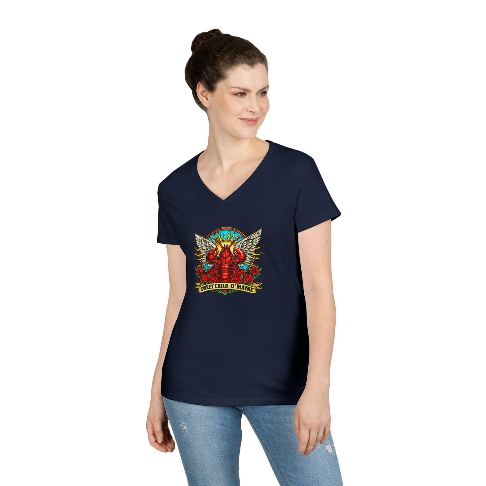 Sweet Child O' Maine - Women's V-neck - Image 10