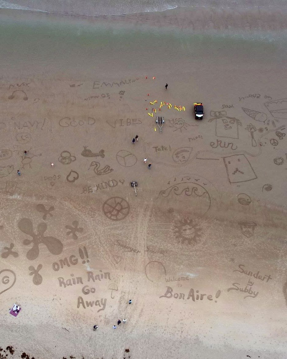 BonAire Sand Art