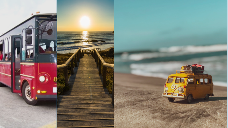 Summer Beach Parking