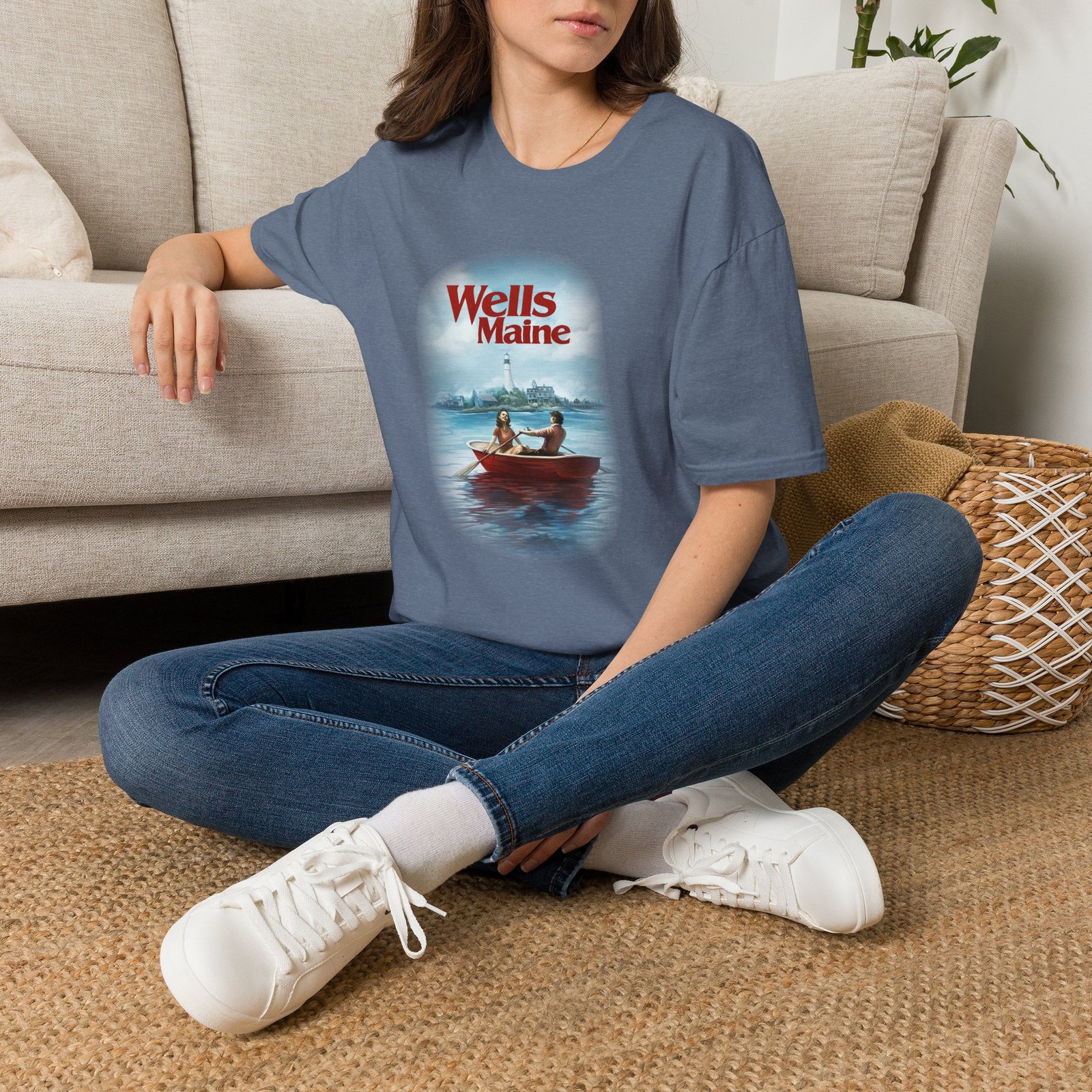 Widow Wells Maine T-shirt - Image 3