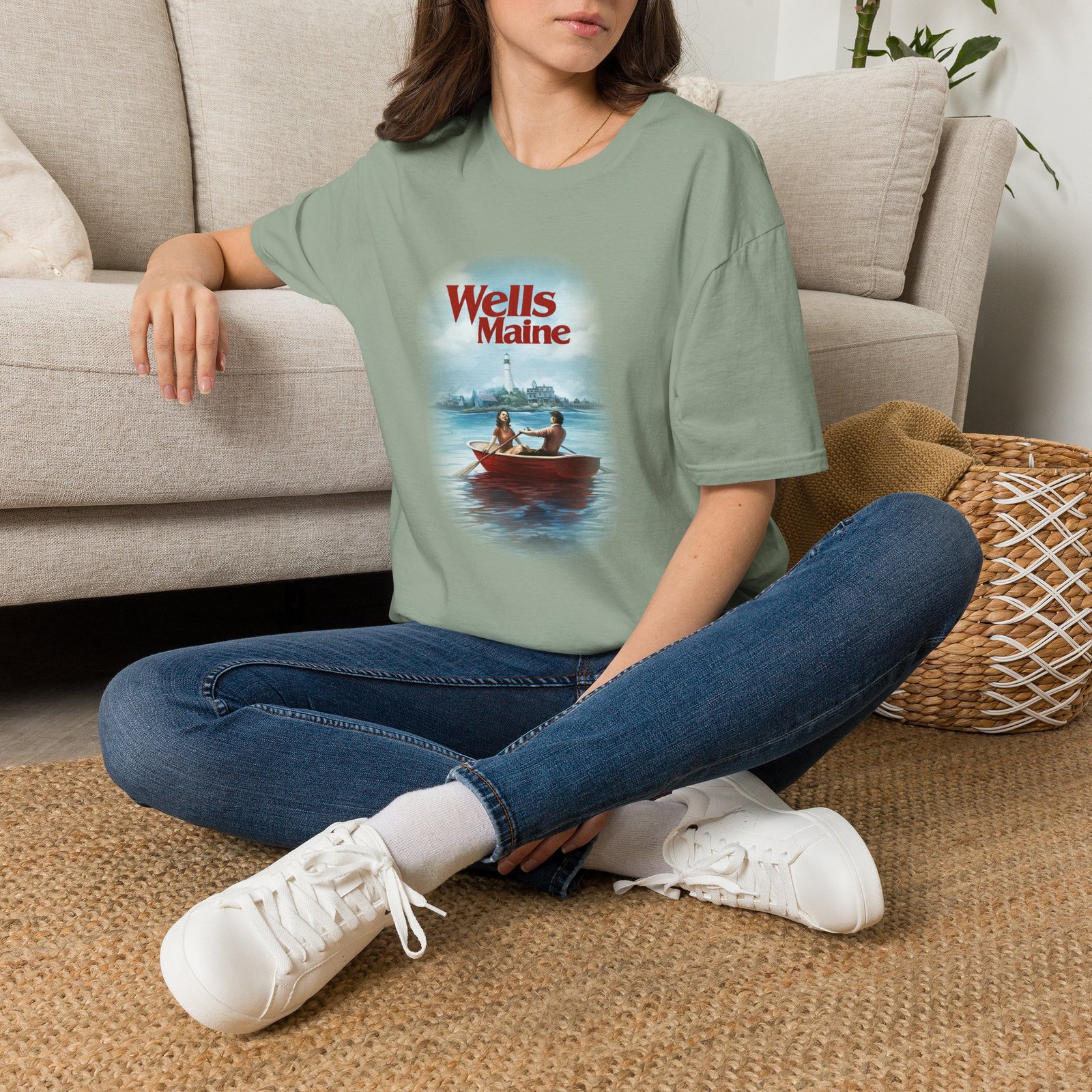Widow Wells Maine T-shirt - Image 15