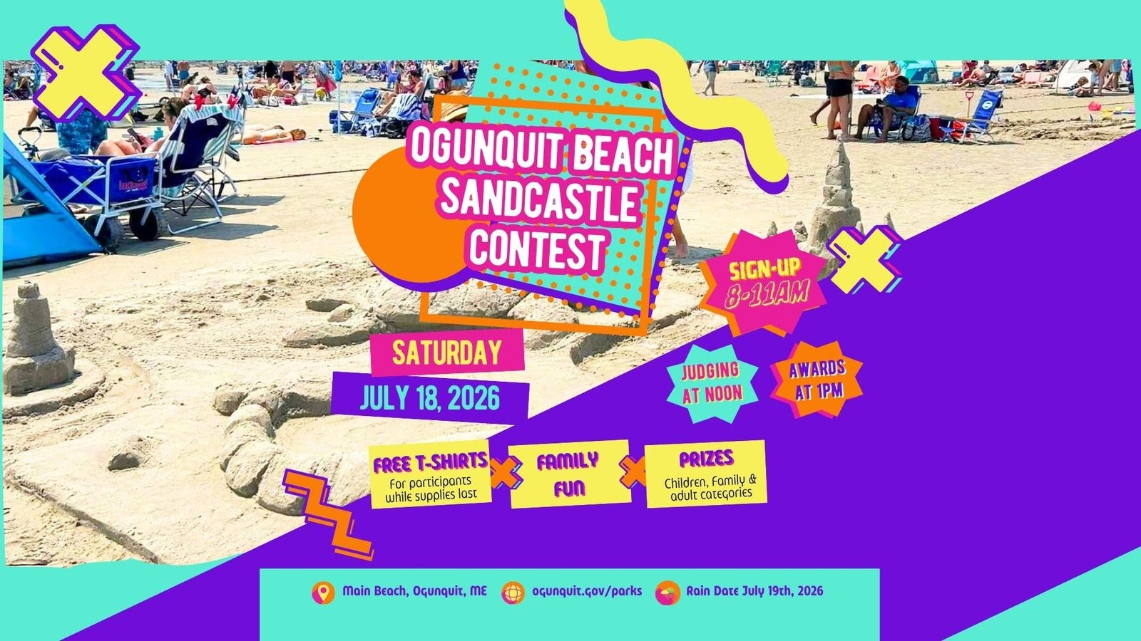 Ogunquit Sandcastle Contest